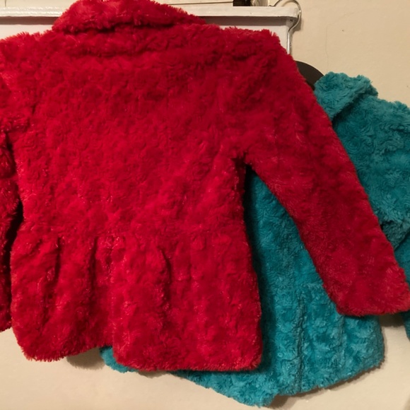 Plush Soft Jacket Green Ariel Disney Red Strawberry Shortcake Bow Crystal - Picture 11 of 16